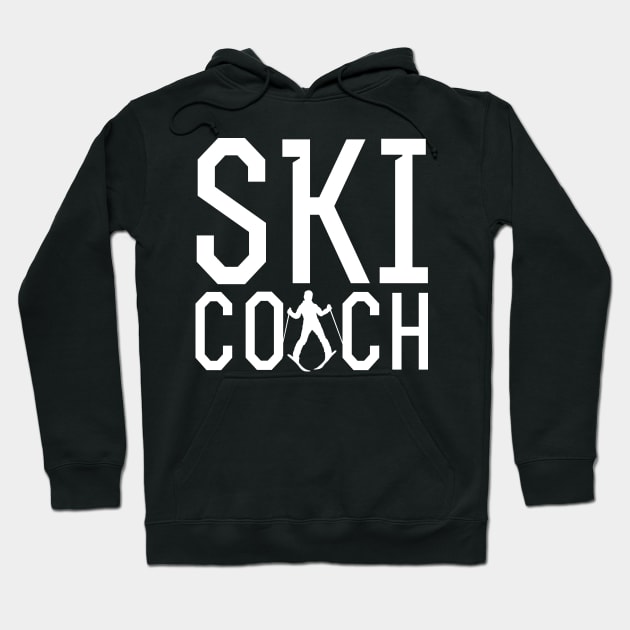 Ski Instructor Skier Coach Teacher Skiing Course Hoodie by dr3shirts